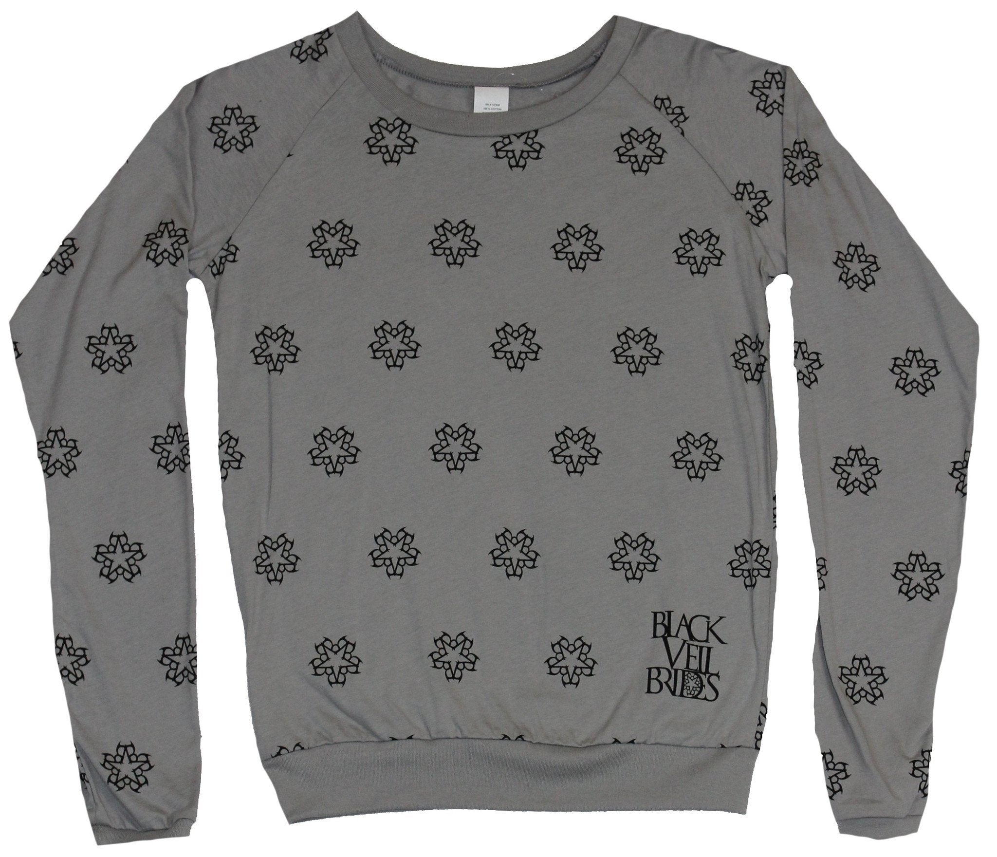 Black Veil Brides Girls Juniors  Light Sweatshirt - BVB Circle Logo Pic Allover T-Shirts, Hoodie | CiraTrend.com