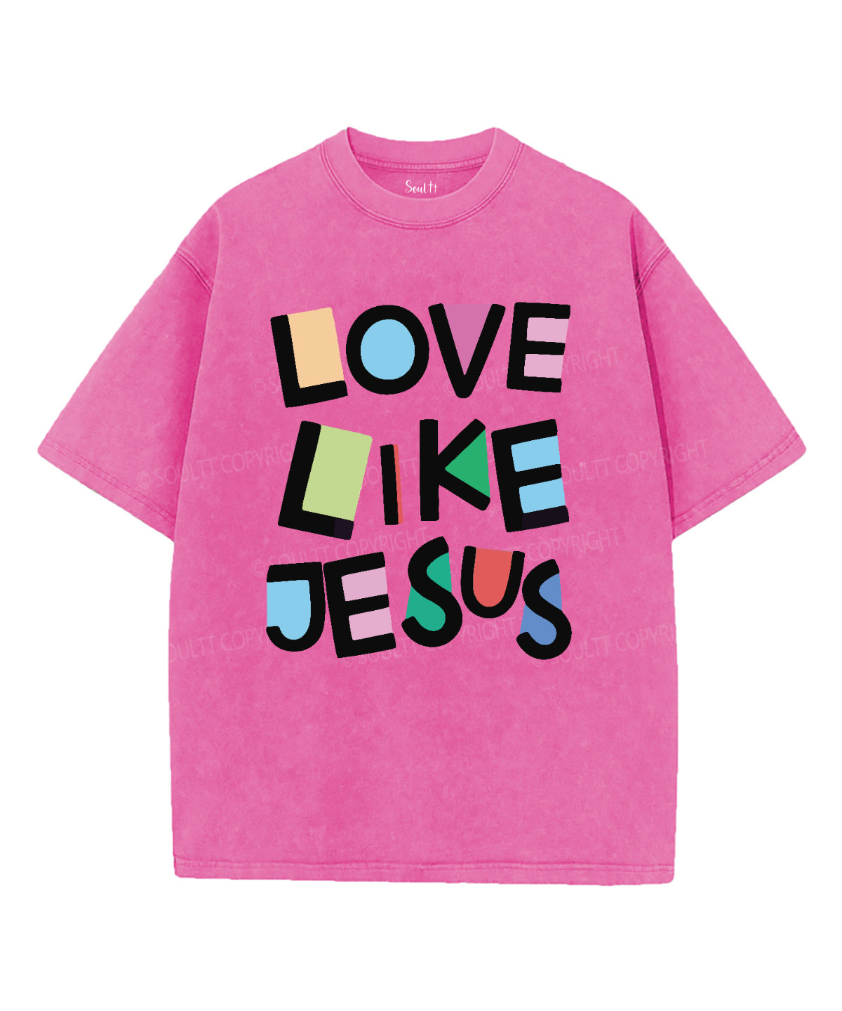 Love Like Jesus Washed Christian T-shirt Style001 Hoodie, Sweatshirt | CiraTrend.com (Image 3)