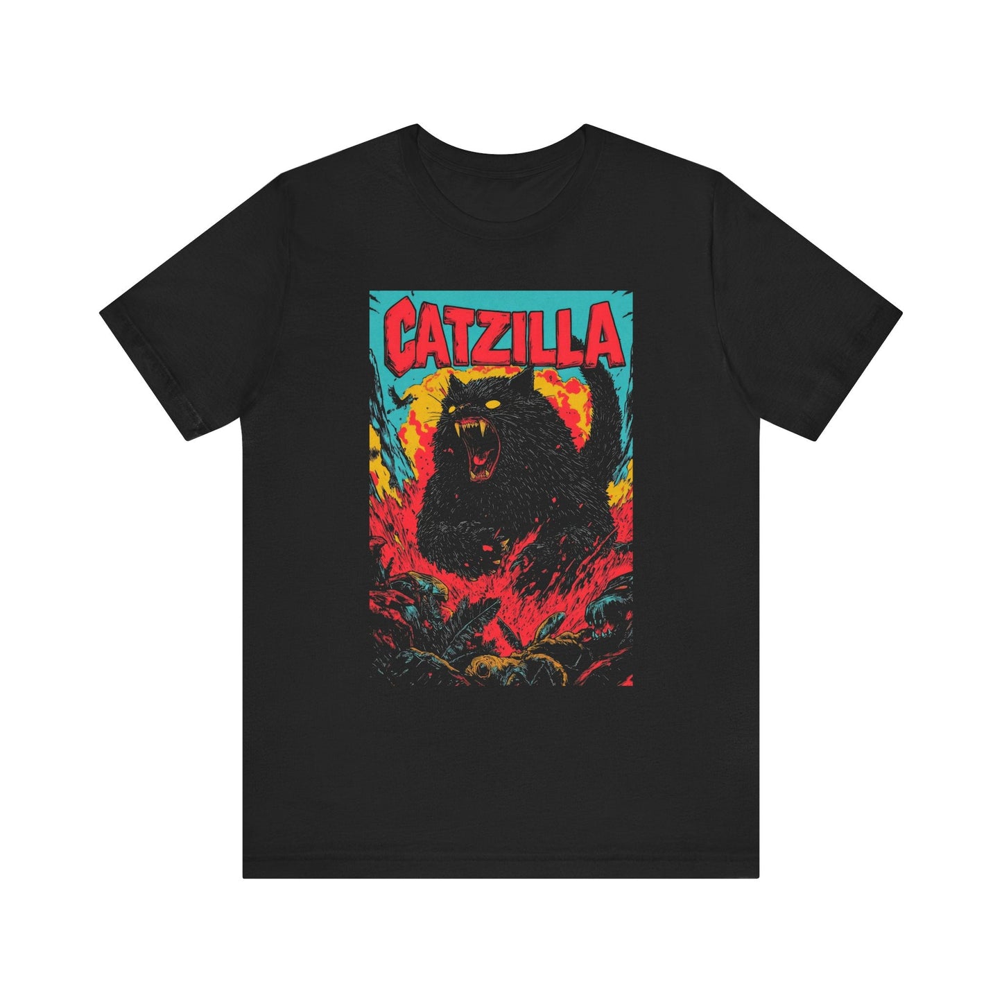 Catzilla Graphic Tee Style007