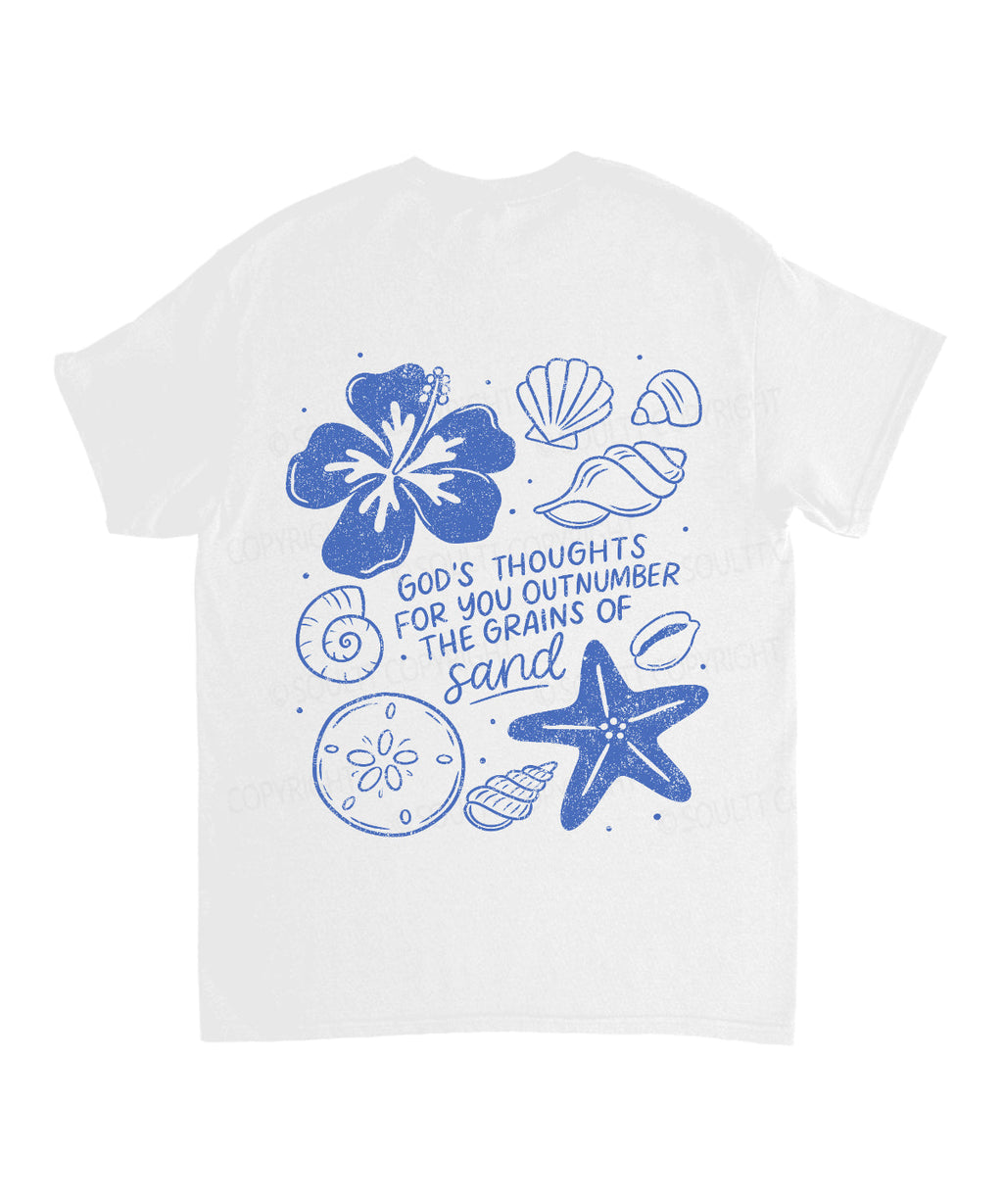 God'S Thoughts Double Sided Cotton Christian T-Shirts, Hoodie, Sweatshirt