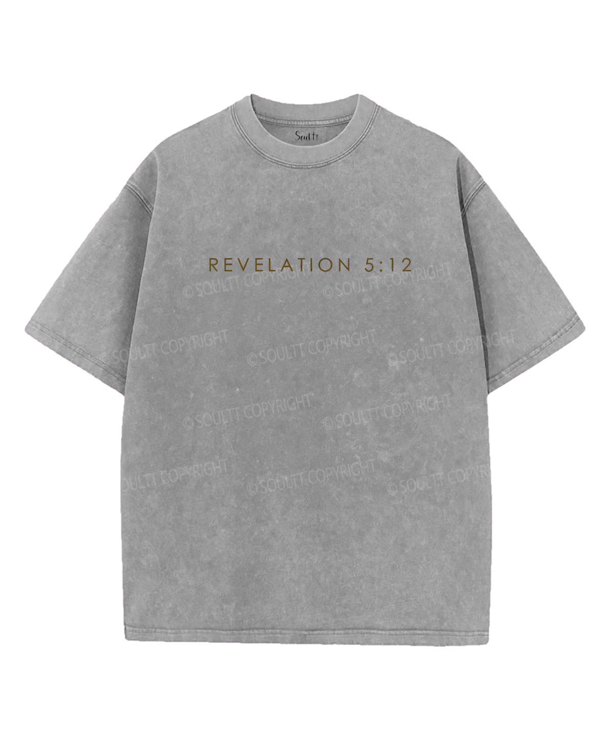 The Lamb Who Was Slain Is Risen Double Sided Unisex Washed Christian T-shirt Style001 Hoodie, Sweatshirt (Image 4)