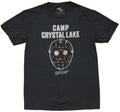 Friday the 13th Mens T-Shirt - Camp Krystal Lake Name over Mask Hoodie, Sweatshirt | CiraTrend.com
