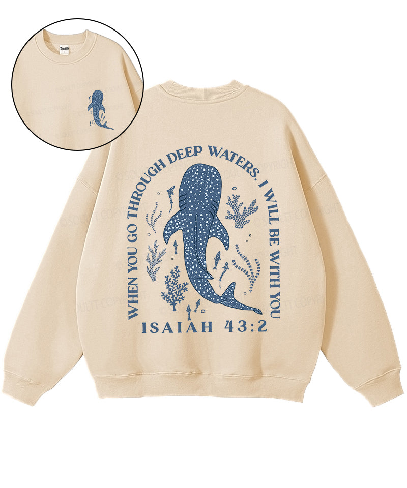 I Will Be With You Double Sided Cotton Christian Sweatshirt T-Shirts, Hoodie | CiraTrend.com (Image 1)