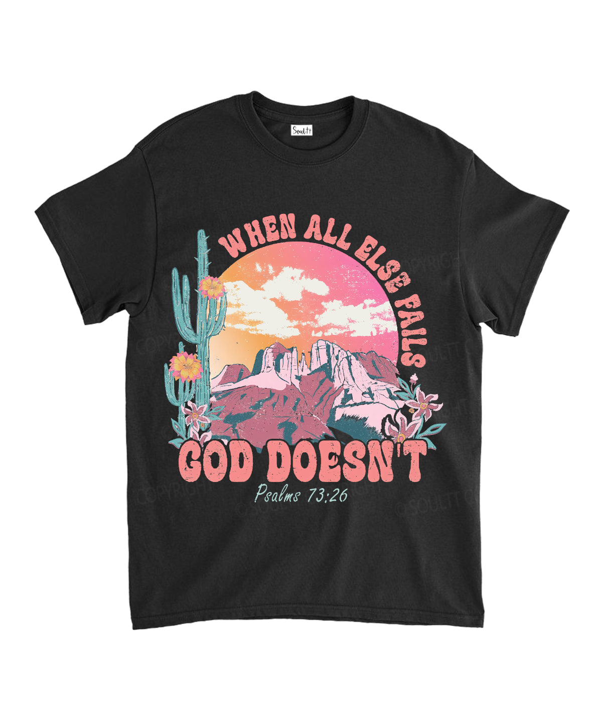 When All Else Fails Unisex Cotton Christian T-Shirt Hoodie, Sweatshirt | CiraTrend.com (Image 3)