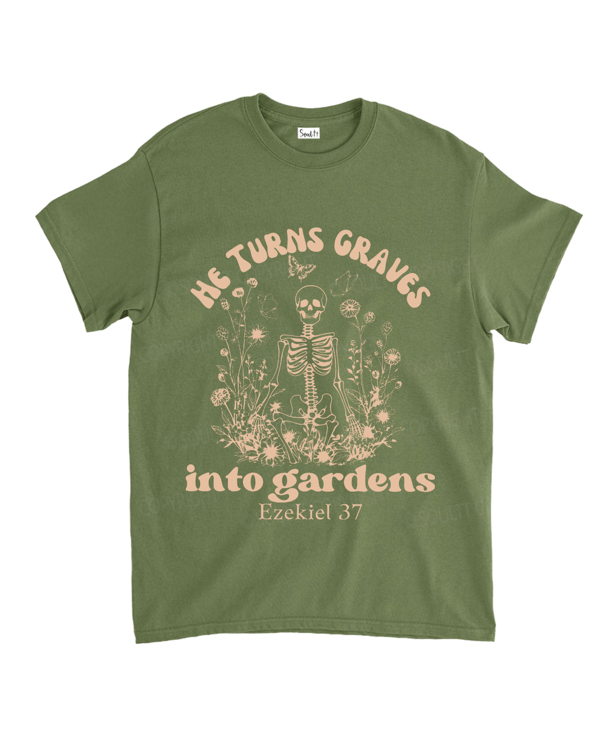 He Turns Graves Cotton Christian T-Shirts, Hoodie, Sweatshirt