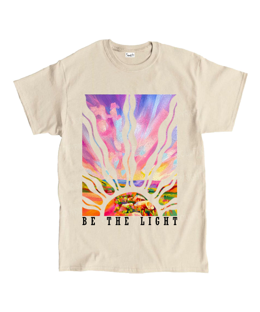 Be The Light Unisex Cotton Christian T-Shirt Style005 Hoodie, Sweatshirt | CiraTrend.com (Image 4)