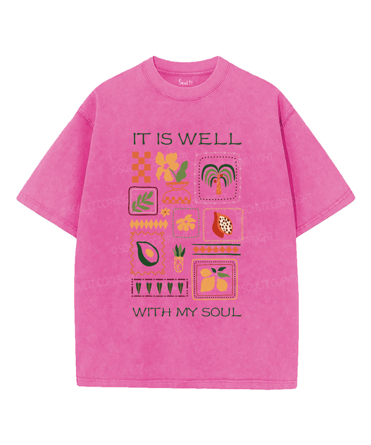 It Is Well With My Soul Washed Christian T-shirt Style027 Hoodie, Sweatshirt | CiraTrend.com (Image 3)