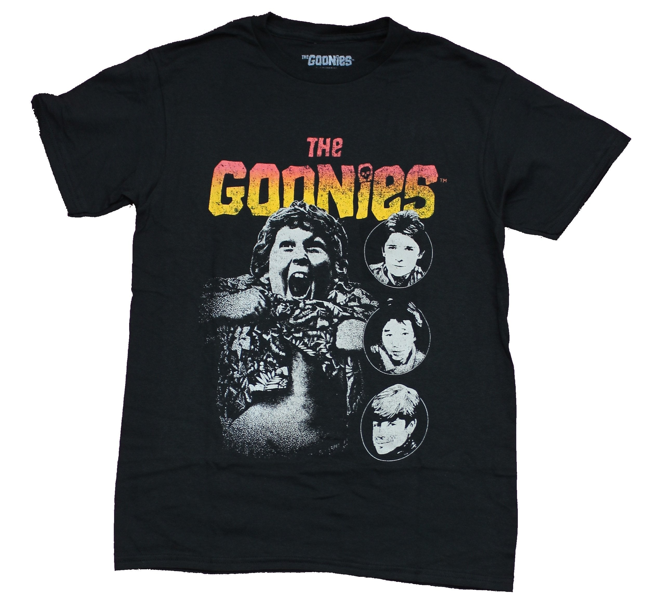 The Goonies  Mens T-Shirt - Chunk Truffle Shuffle & Character Heads Hoodie, Sweatshirt | CiraTrend.com