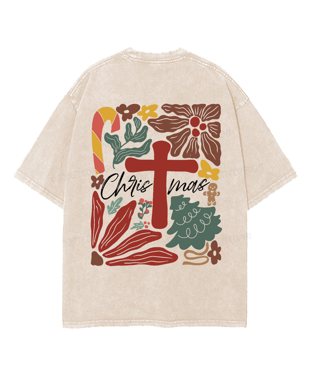 Merry Christmas Washed Christian T-shirt Style011 Hoodie, Sweatshirt | CiraTrend.com (Image 3)