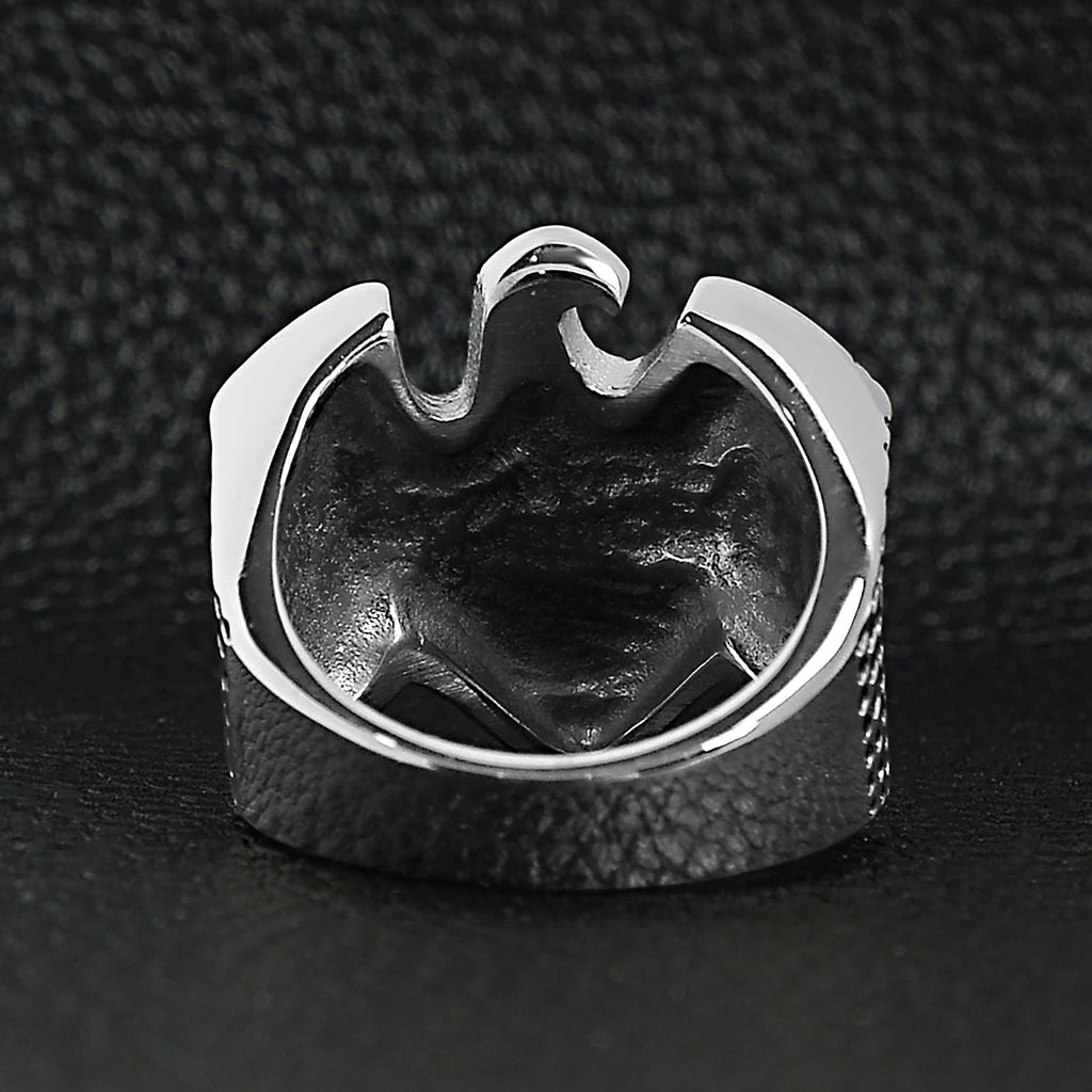 AMERICAN BIKER 18K Gold PVD Coated Stainless Steel Eagle Ring T-Shirts, Hoodie, Sweatshirt | CiraTrend.com (Image 3)