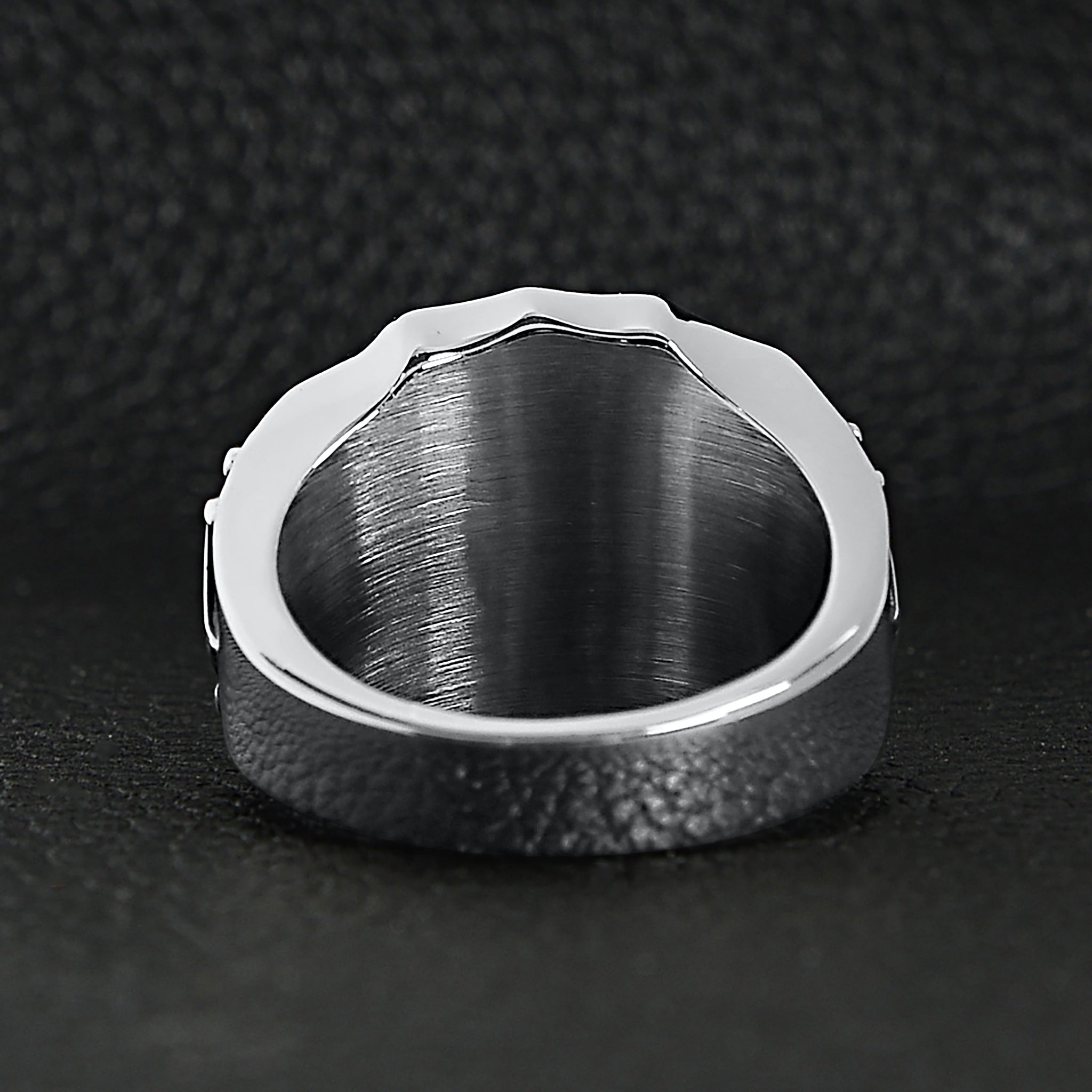 18K Gold PVD Coated Stainless Steel Fleur De Lis Shield Signet Ring T-Shirts, Hoodie, Sweatshirt | CiraTrend.com (Image 3)
