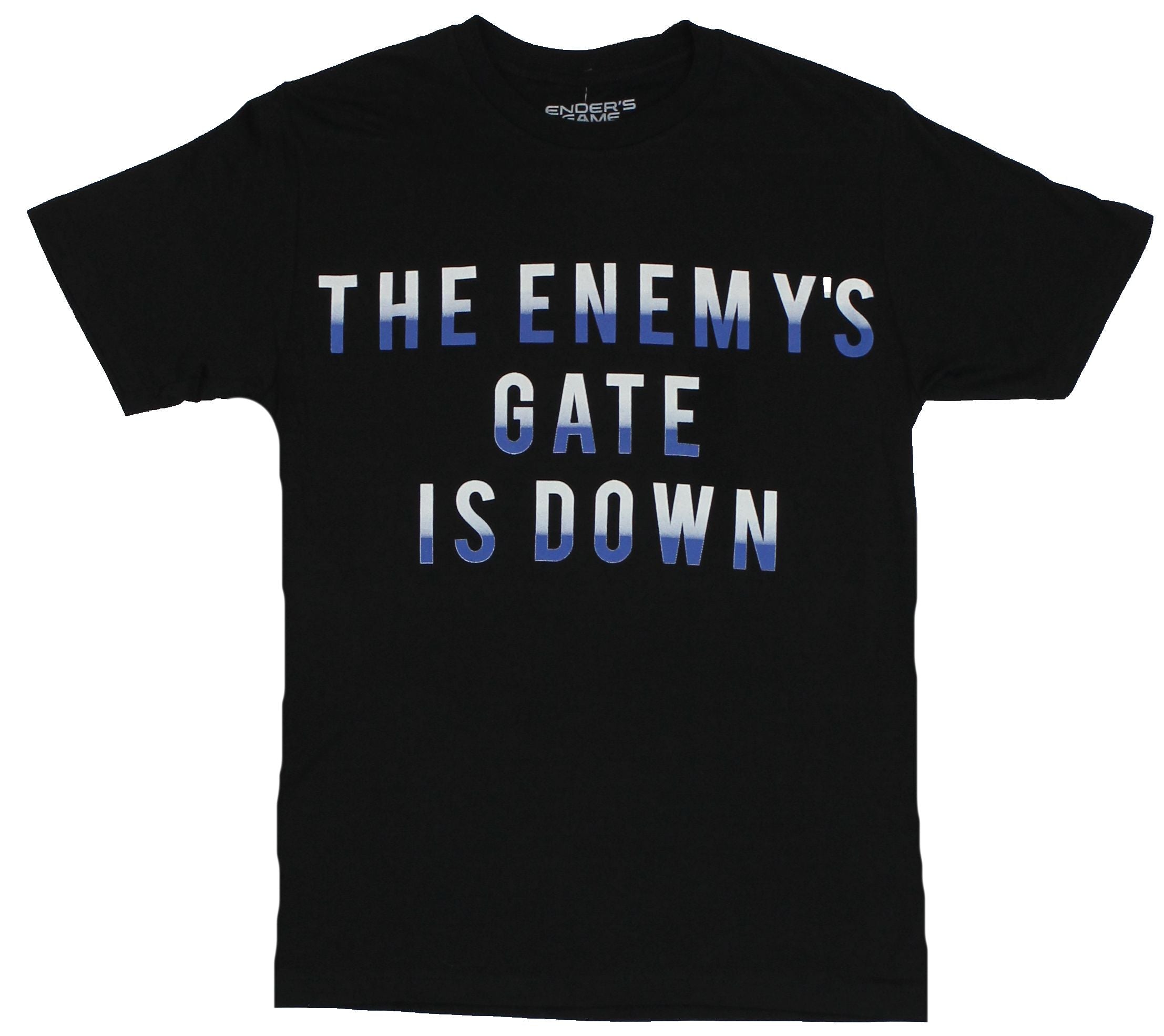 Ender'S Game " Enemy'S Gate Is Down" Word Logo Image T-Shirts, Hoodie, Sweatshirt