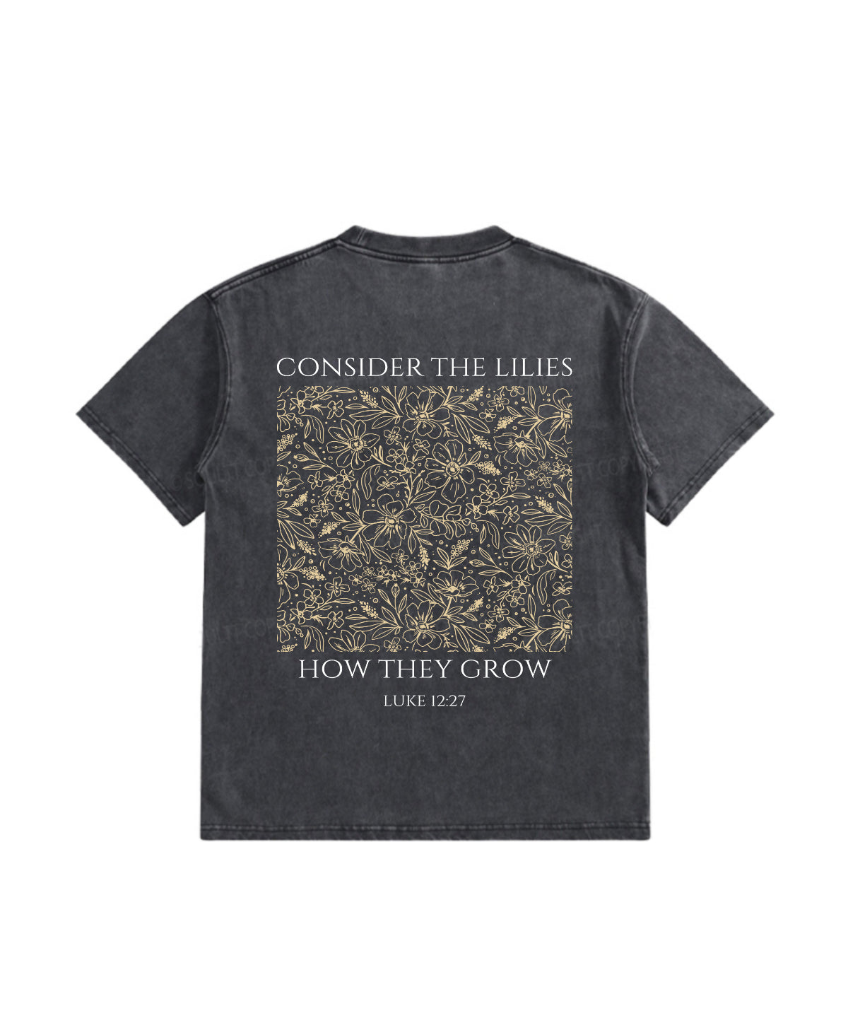 Consider Lilies Double Sided Washed Christian T-Shirts, Hoodie, Sweatshirt