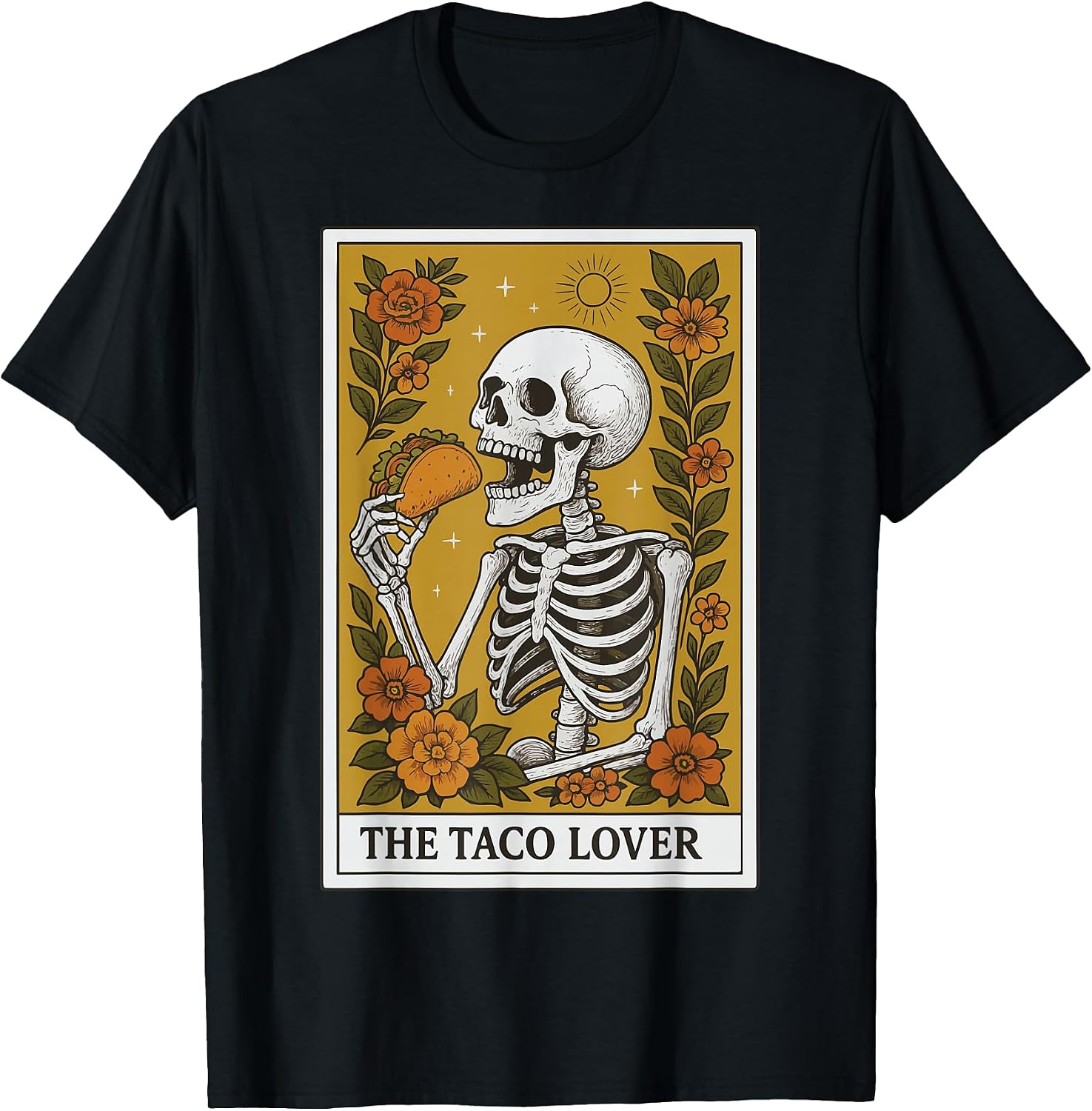 Tarot Card Lover Cinco De Mayo Skeleton