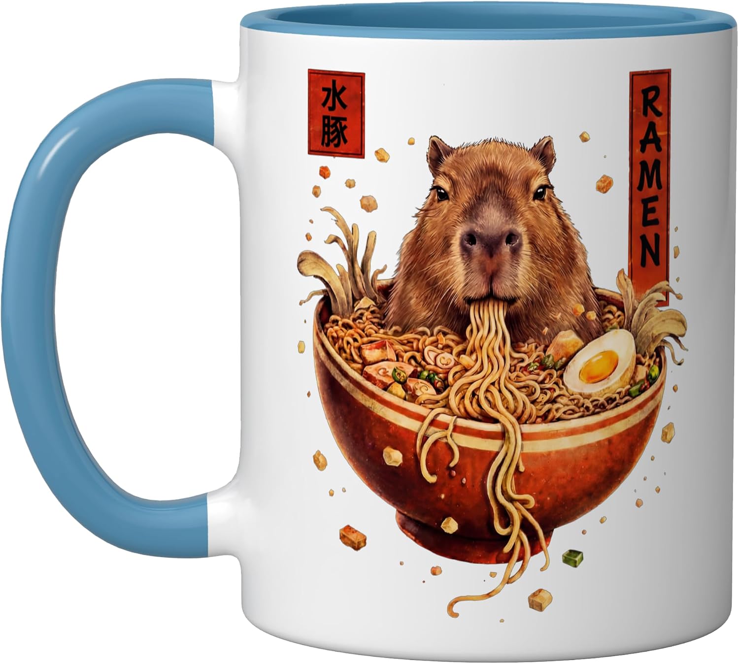 Ramen Capybara Graphic for Men Women Kids