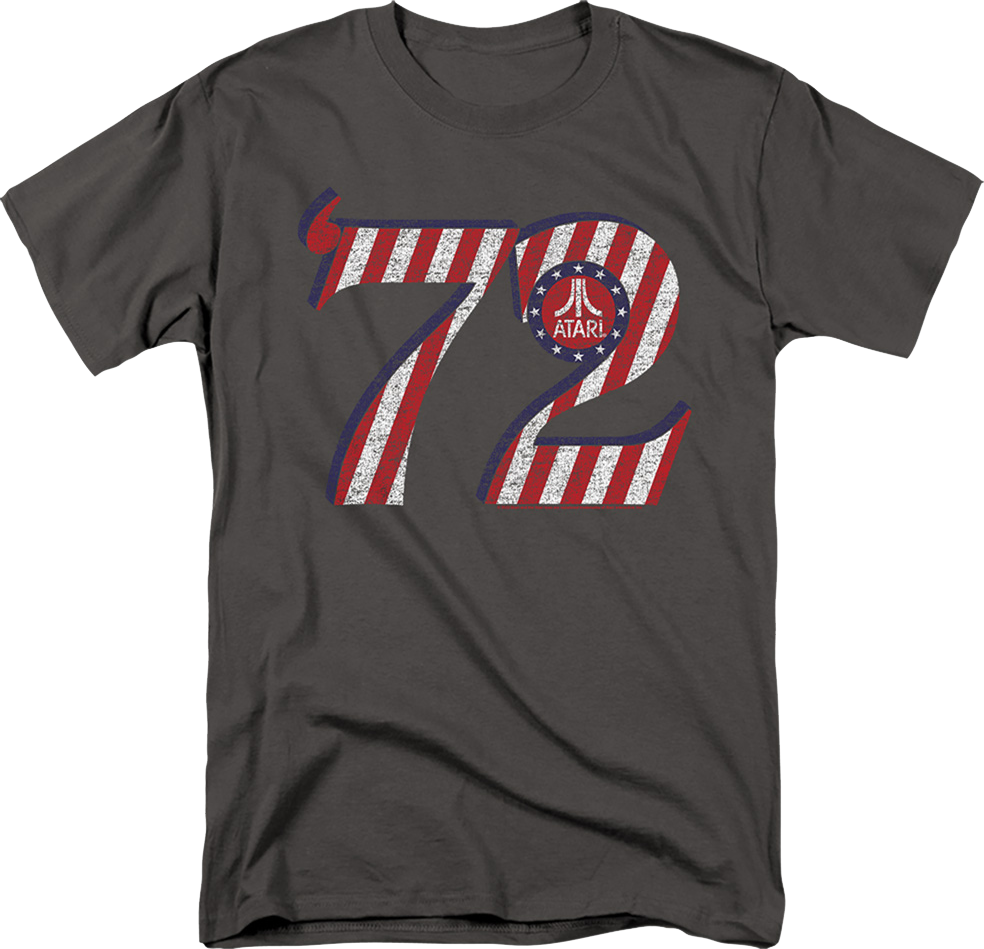 '72 Stripes Atari T-Shirt Hoodie, Sweatshirt | CiraTrend.com (Image 1)