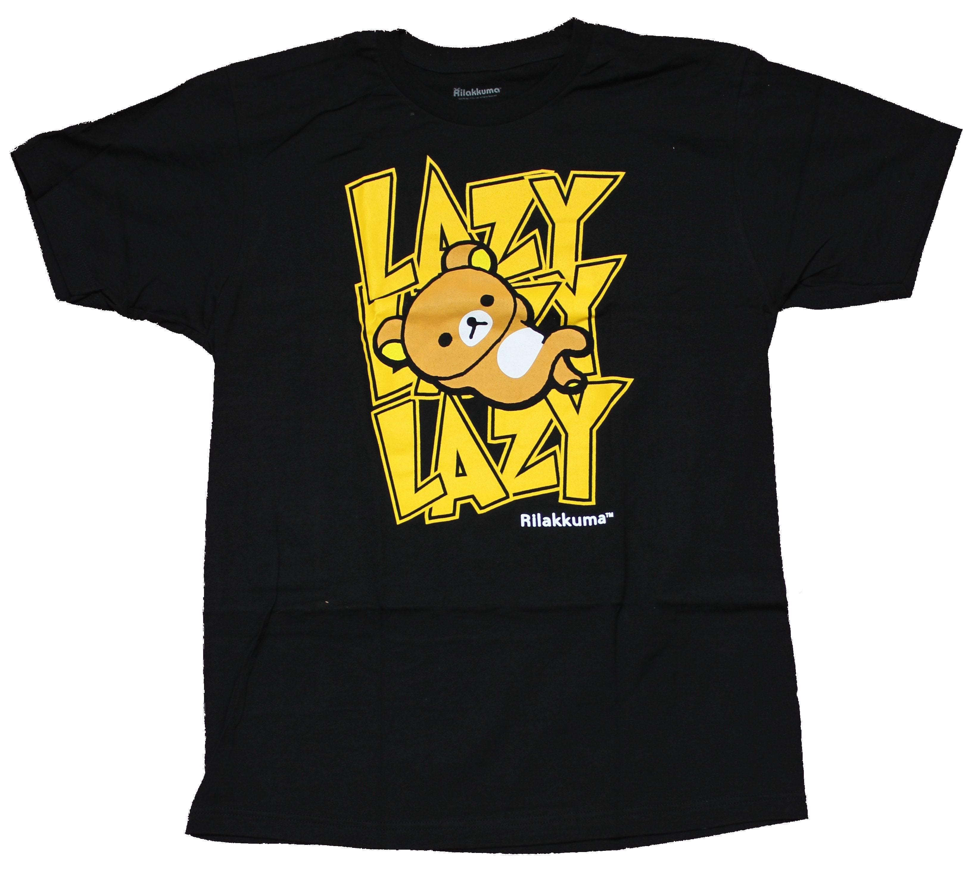 Rilakkuma Mens T-Shirt - Lazy Name Dop Relaxed Bear Image Hoodie, Sweatshirt | CiraTrend.com