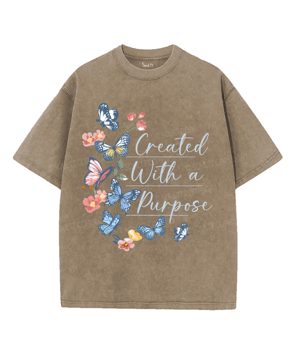 Created Perpose Washed Christian T-Shirts, Hoodie, Sweatshirt