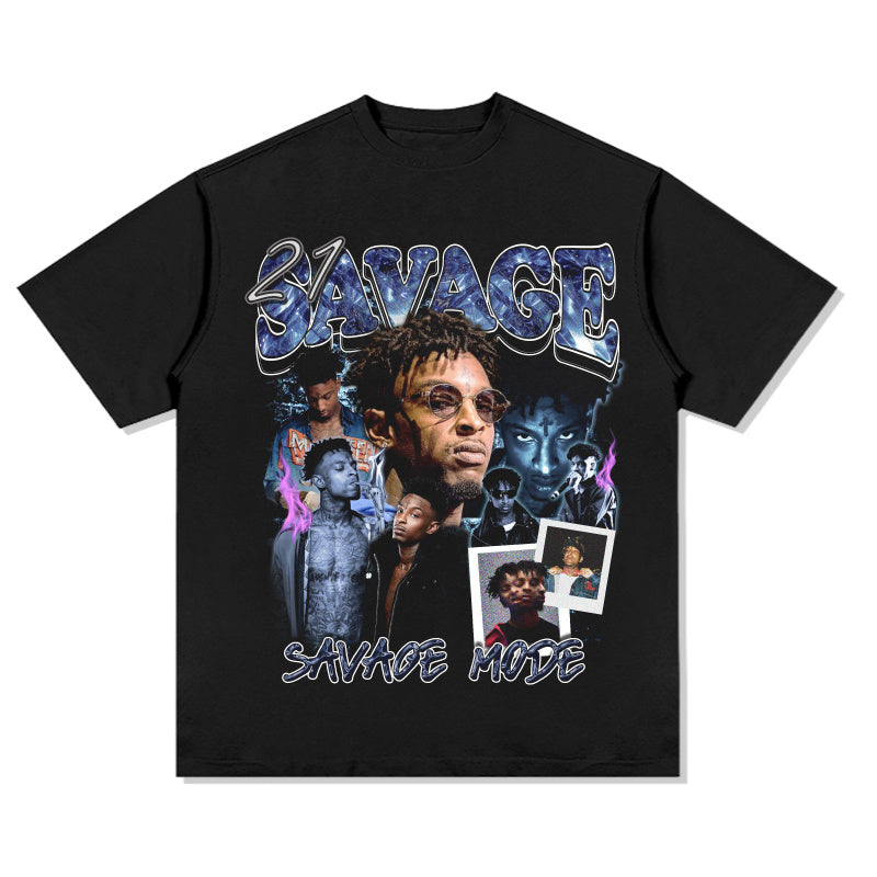 21 SAVAGE TEE 2024 Style001