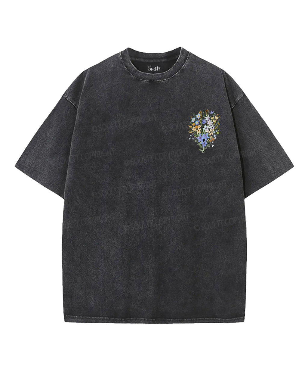 His Kingdom Double Sided Unisex Washed Christian T-shirt Hoodie, Sweatshirt | CiraTrend.com (Image 3)