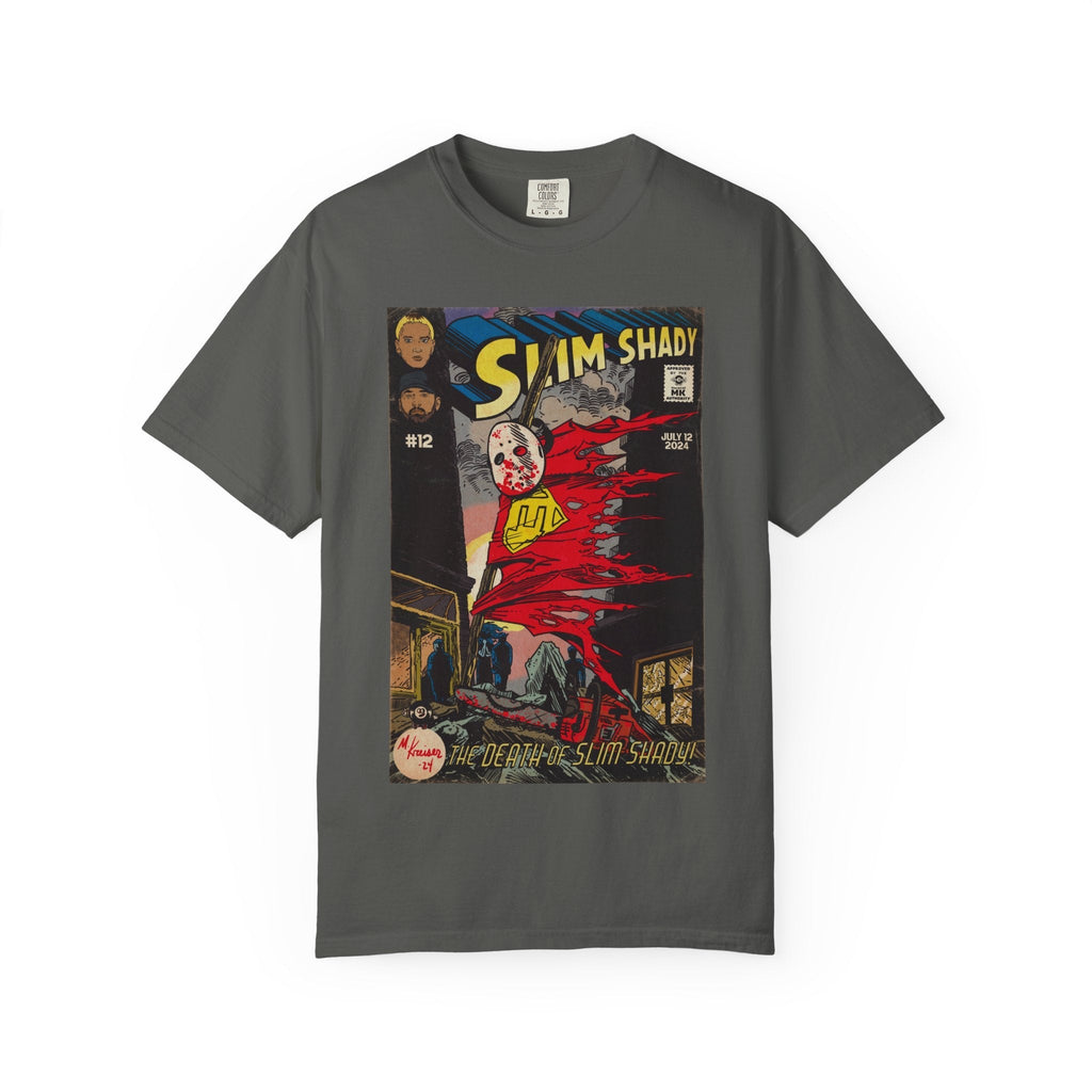 Death of Slim Shady - Unisex Comfort Colors T-shirt Hoodie, Sweatshirt | CiraTrend.com (Image 5)