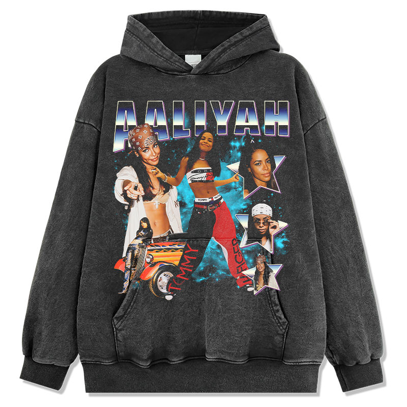 AALIYAH hoodie 2024 Style001
