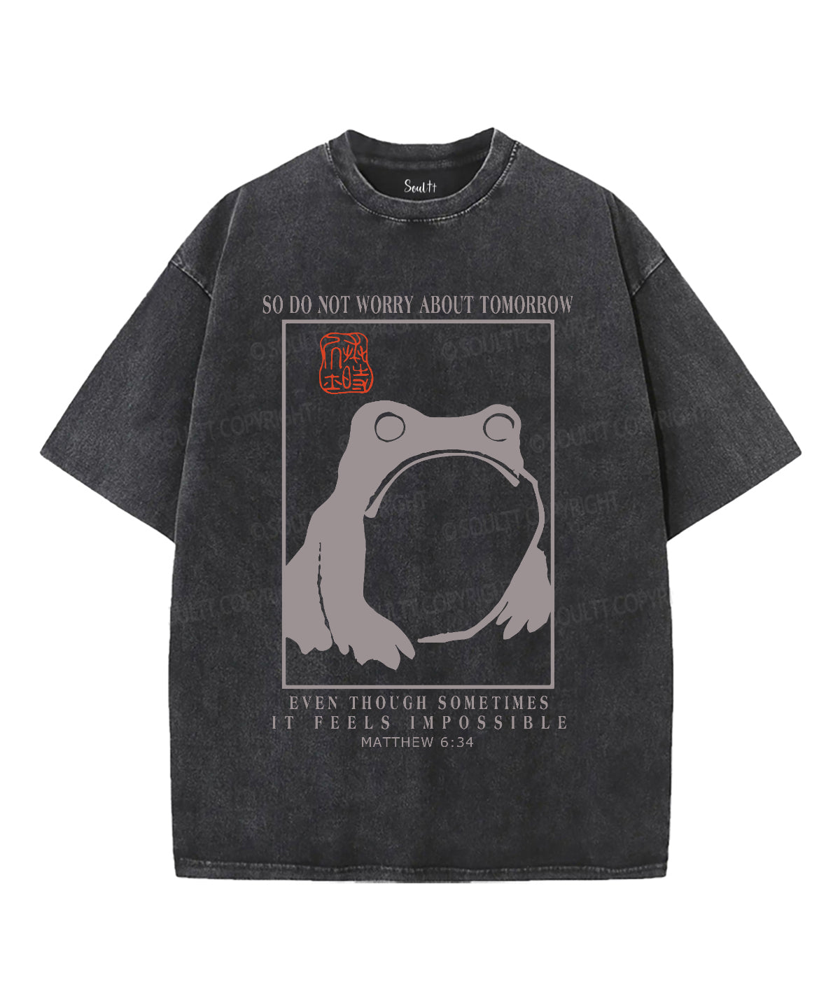 Don'T Worry About Tomorrow Washed Christian T-Shirts, Hoodie, Sweatshirt