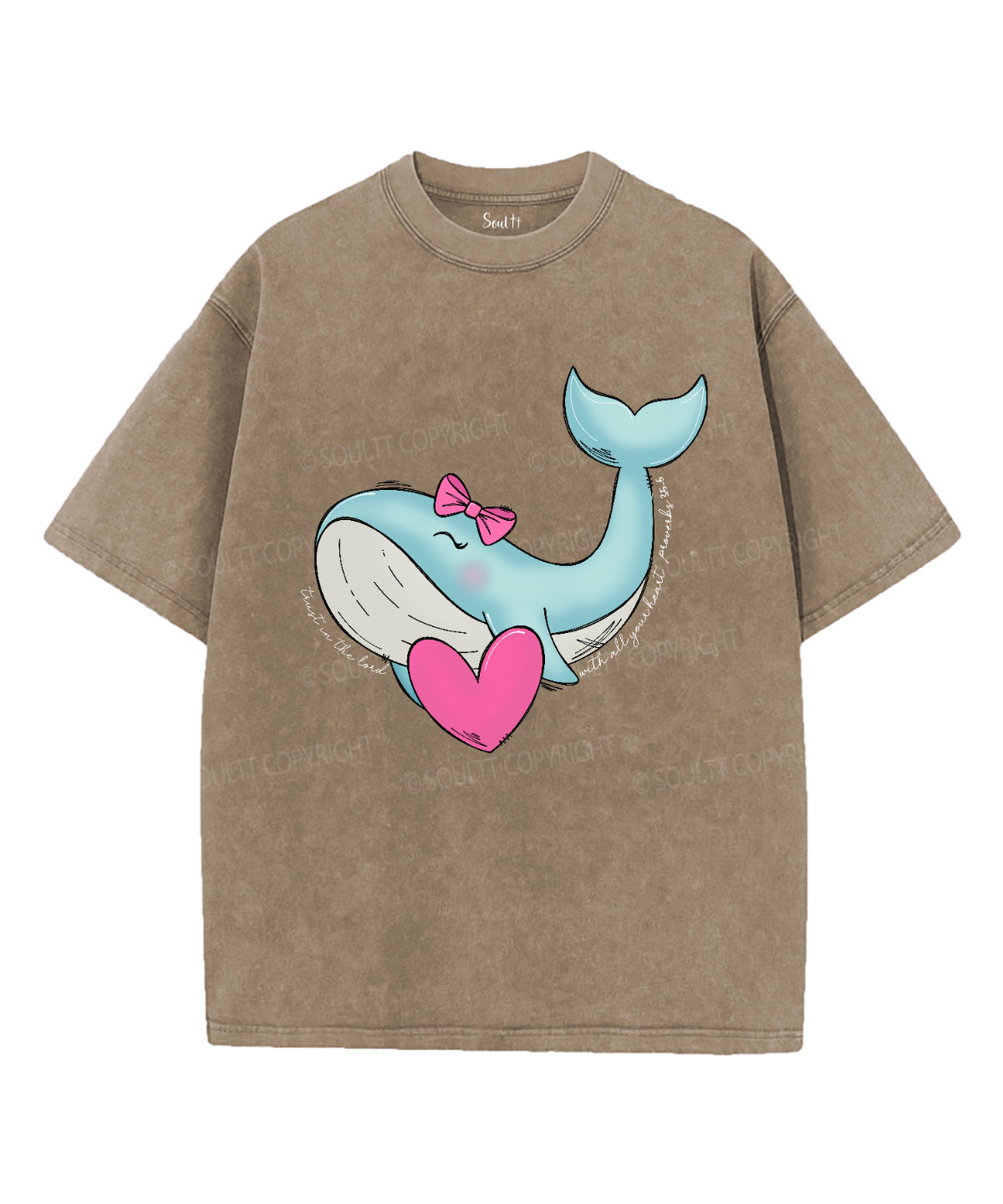 Trust In The Lord Unisex Washed Christian T-shirt Style001 Hoodie, Sweatshirt | CiraTrend.com (Image 5)