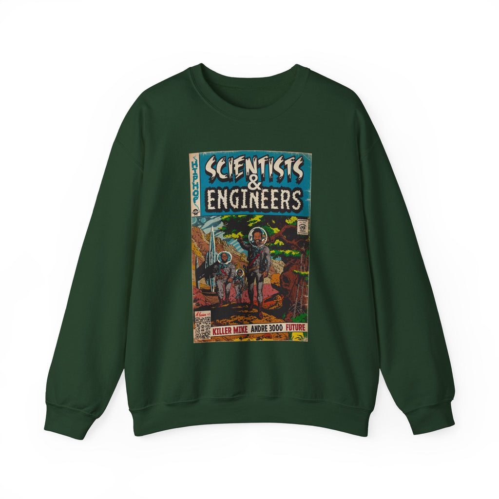 Scientists & Engineers - Unisex Heavy BlendÃ¢â€žÂ¢ Crewneck Sweatshirt T-Shirts, Hoodie | CiraTrend.com (Image 3)