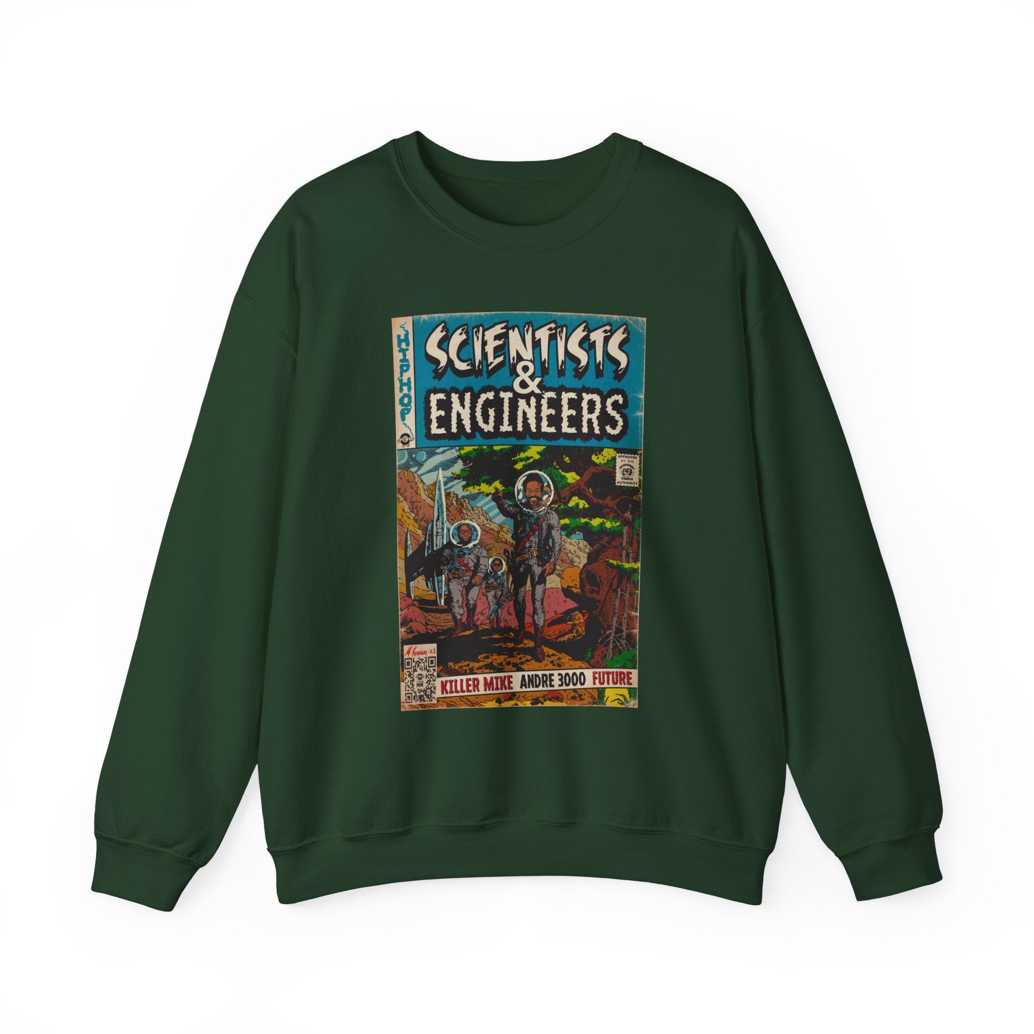 Scientists & Engineers - Unisex Heavy BlendÃ¢â€žÂ¢ Crewneck Sweatshirt T-Shirts, Hoodie | CiraTrend.com (Image 3)