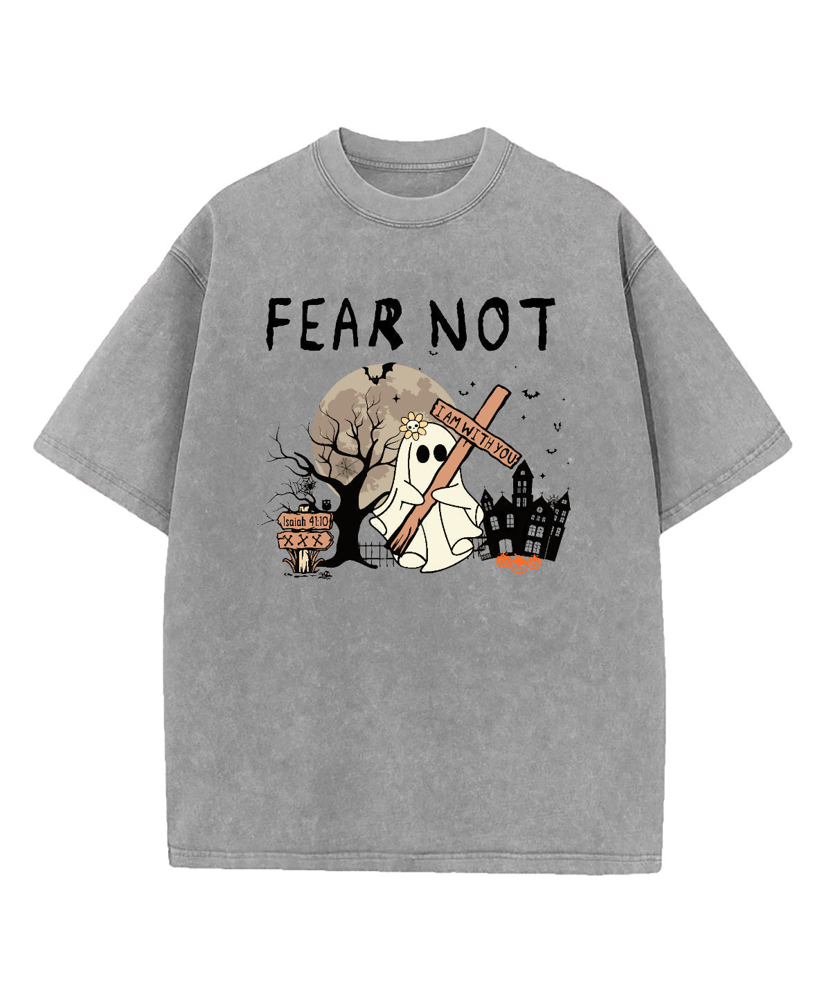 Fear Not Washed Christian T-shirt Style001 Hoodie, Sweatshirt | CiraTrend.com (Image 3)