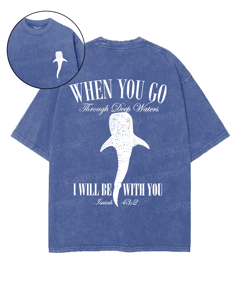 I Will Be With You Double Sided Unisex Washed Christian T-shirt Style034 Hoodie, Sweatshirt | CiraTrend.com (Image 1)