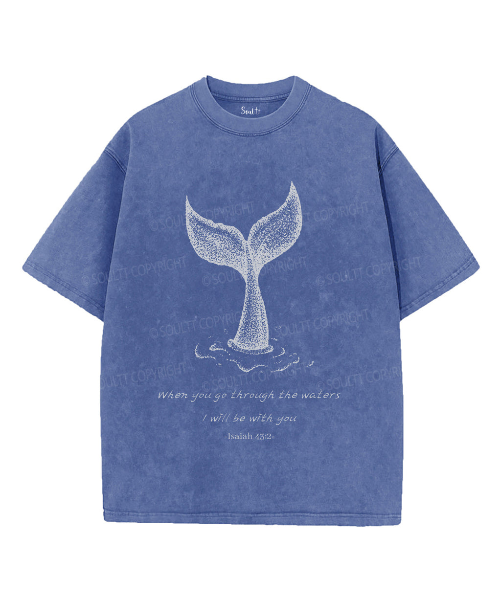 I Will Be With You Unisex Washed Christian T-shirt Style004 Hoodie, Sweatshirt | CiraTrend.com (Image 4)