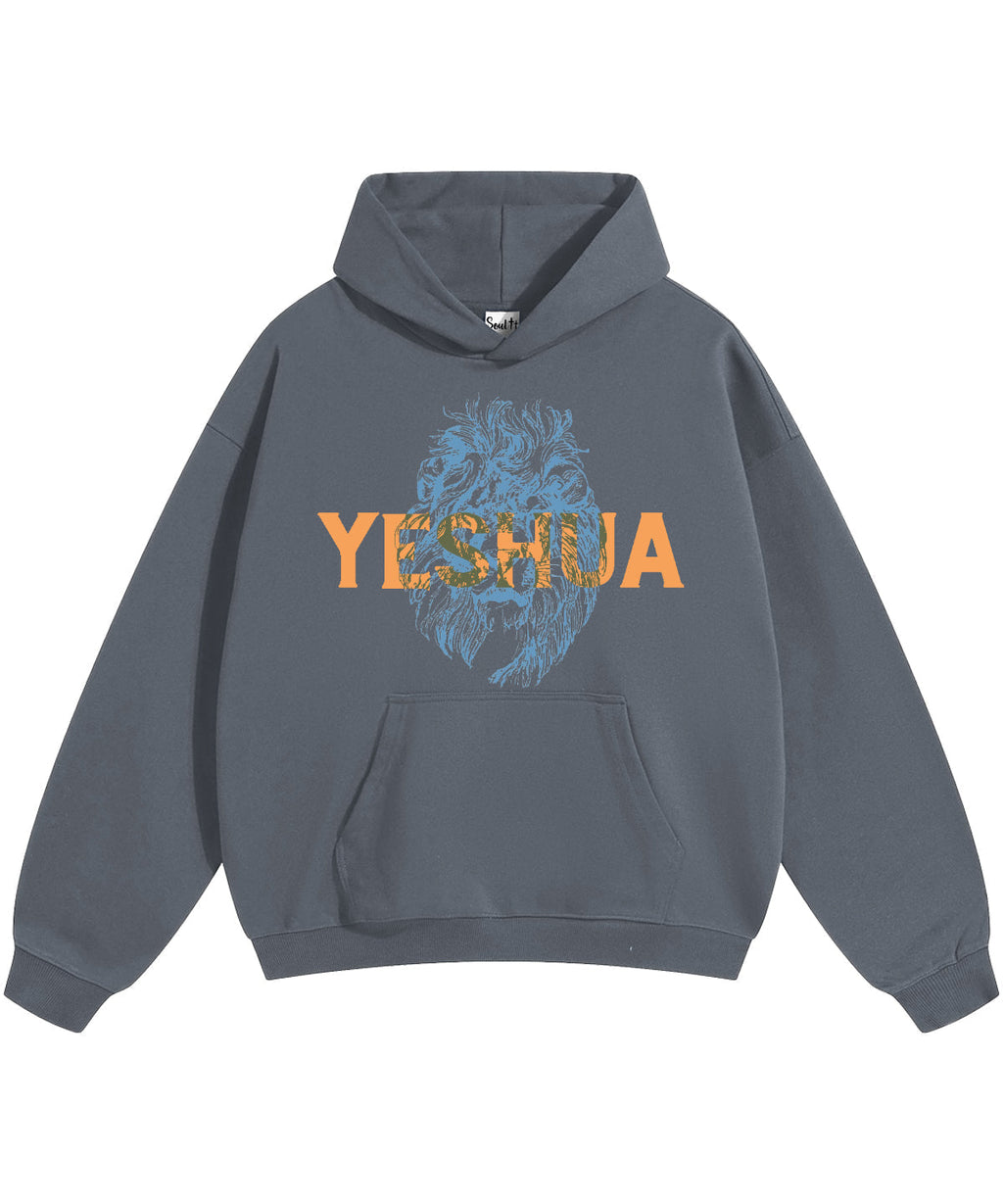 YESHUA Lion Cotton Christian Hoodie T-Shirts, Sweatshirt | CiraTrend.com (Image 4)