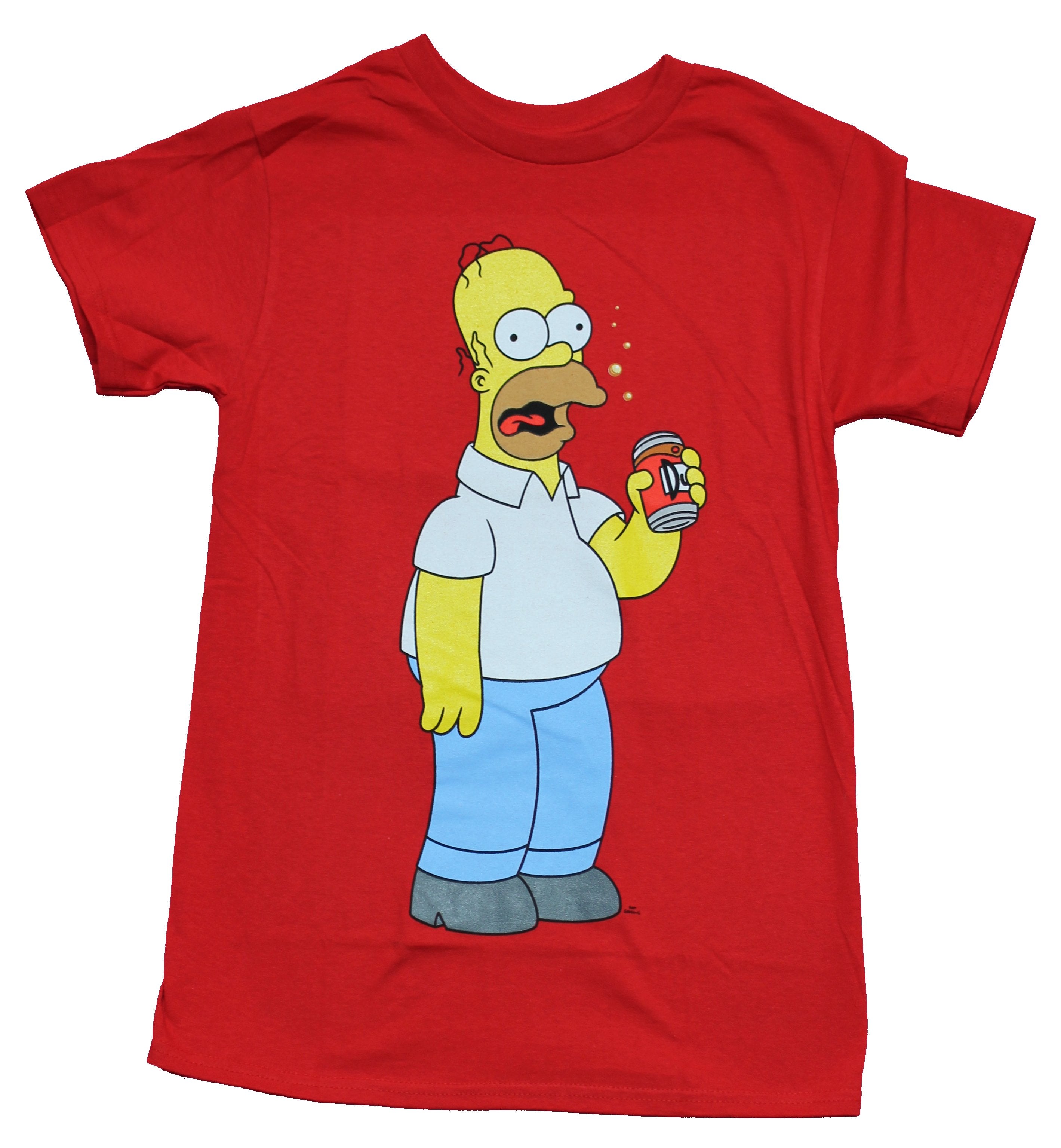 The Simpsons Mens T-Shirt - Homer Duff Beer Burp & Logo Hoodie, Sweatshirt | CiraTrend.com