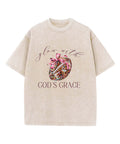 Glow God'S Grace Washed Christian T-Shirts, Hoodie, Sweatshirt