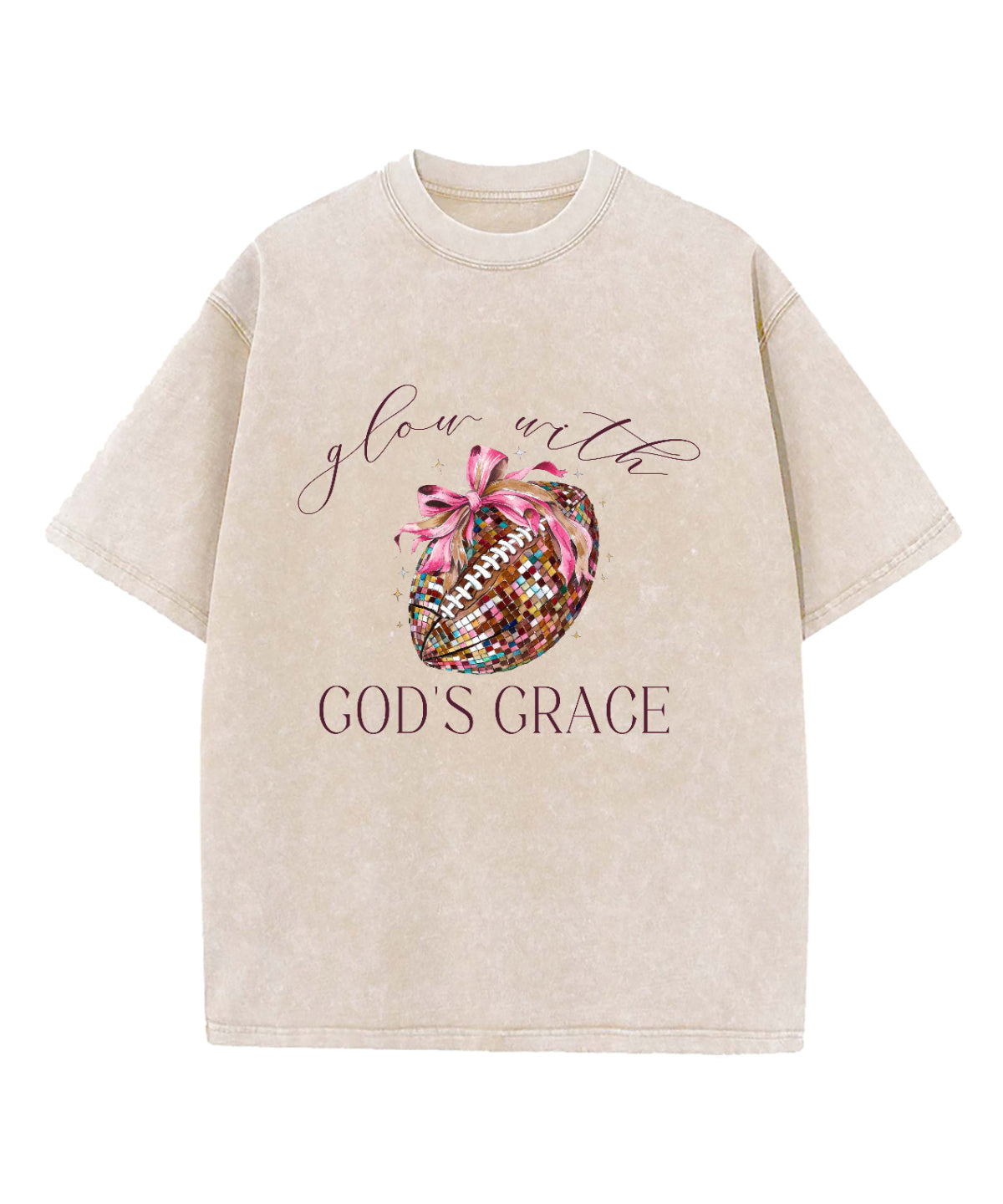 Glow God'S Grace Washed Christian T-Shirts, Hoodie, Sweatshirt