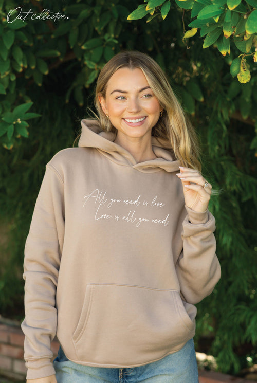 All You Need Is Love Hoodie Pullover Sweatshirt