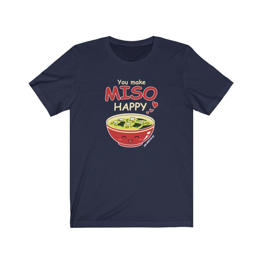 Miso Happy Unisex Tee Hoodie, Sweatshirt | CiraTrend.com (Image 4)