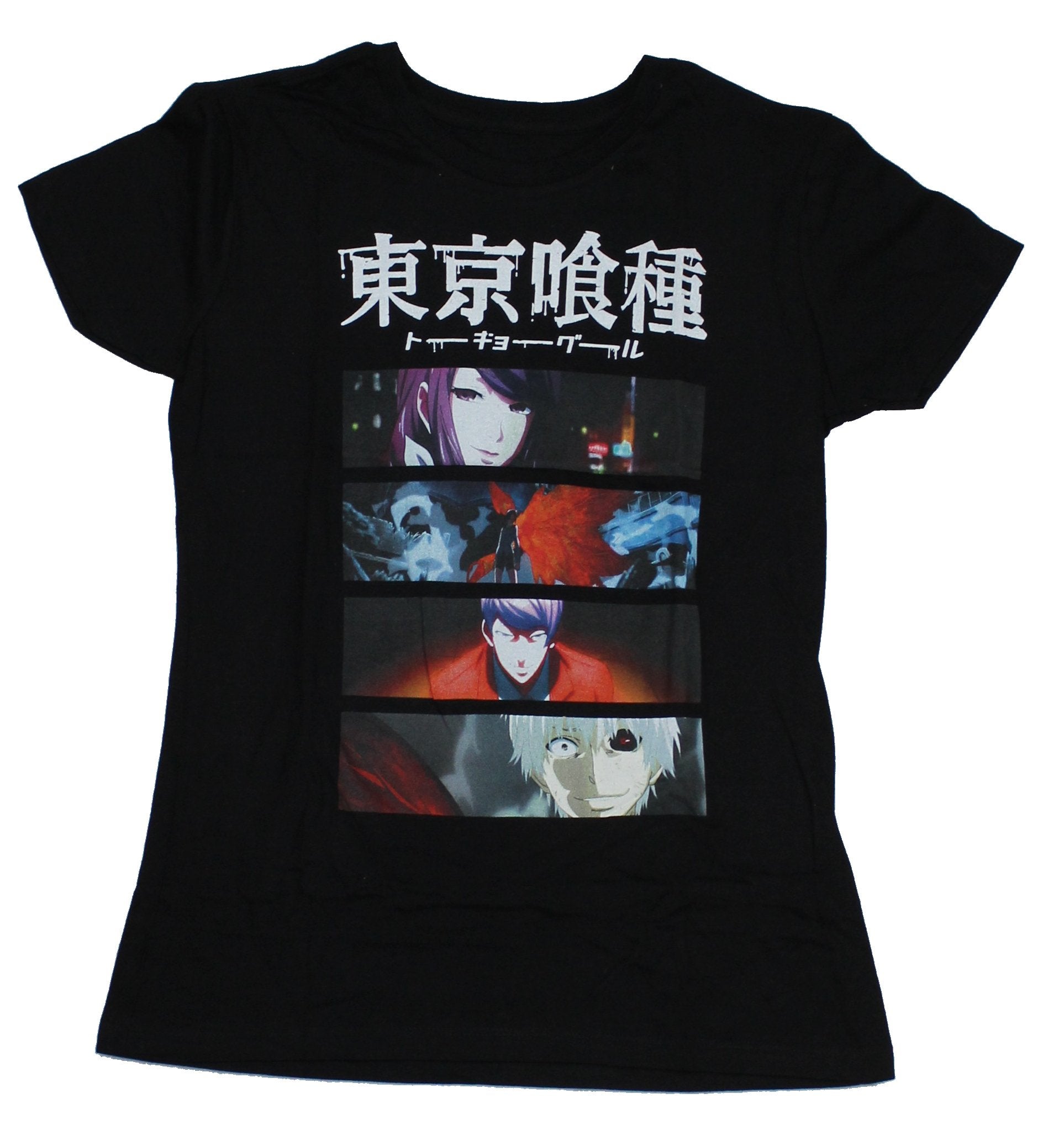 Tokyo Ghoul Girls Juniors T-Shirt - Character Action Still boxes Hoodie, Sweatshirt | CiraTrend.com