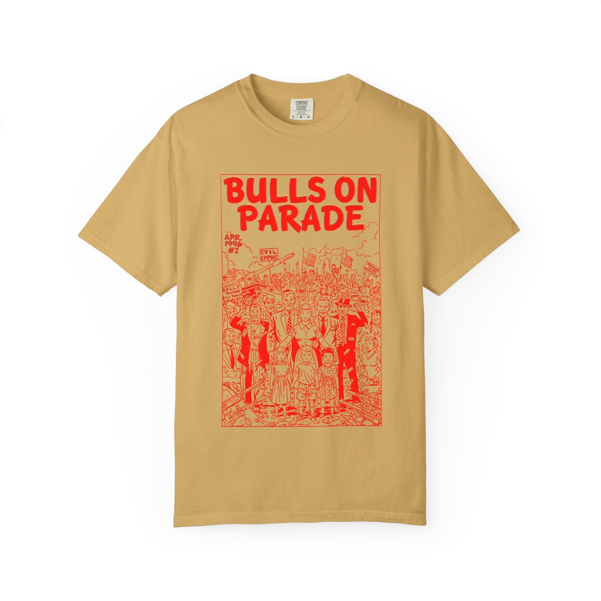 Bulls Parade - Unisex Comfort Colors T-shirt Hoodie, Sweatshirt | CiraTrend.com (Image 5)