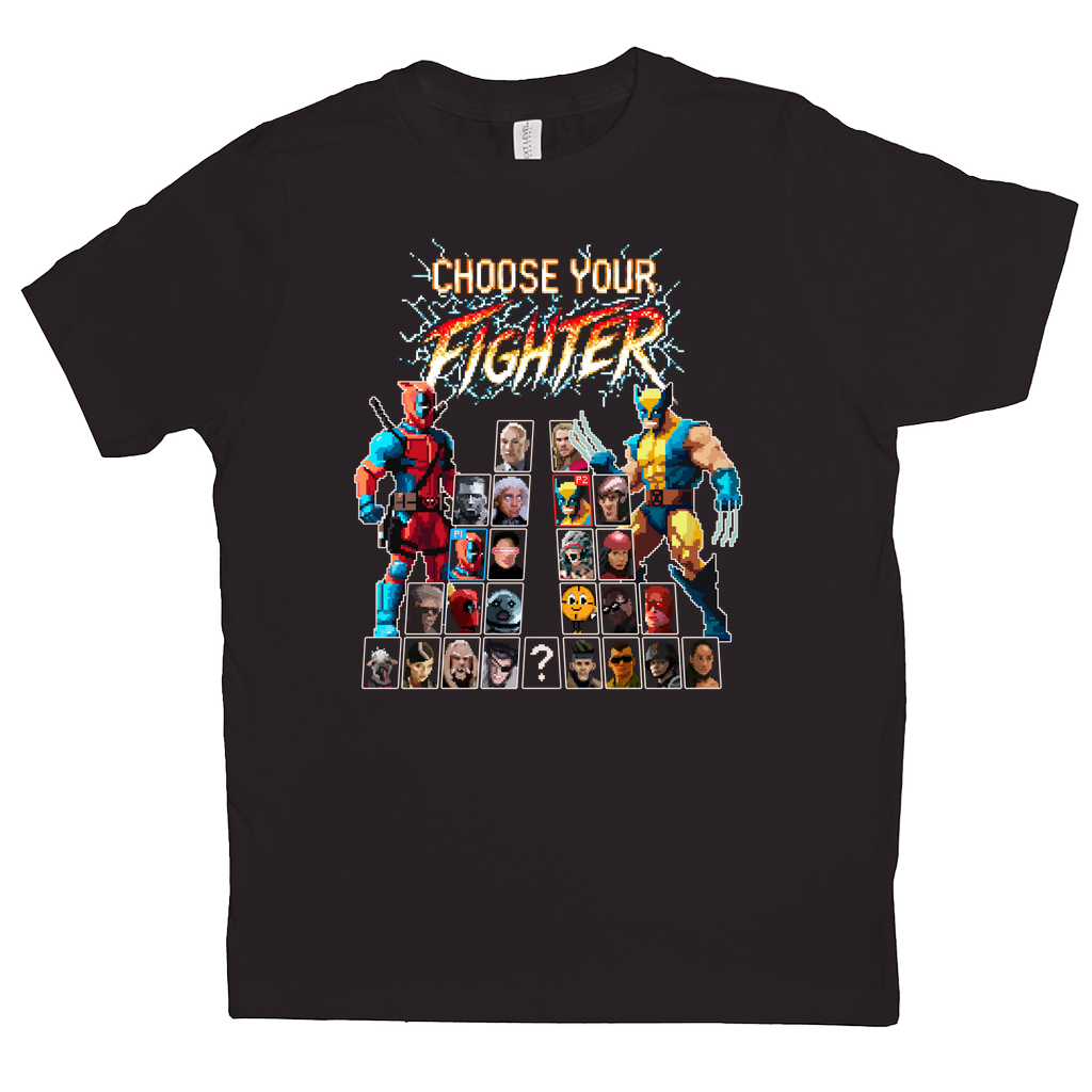 Choose Your Fighter Kid's T-Shirt Hoodie, Sweatshirt | CiraTrend.com (Image 1)