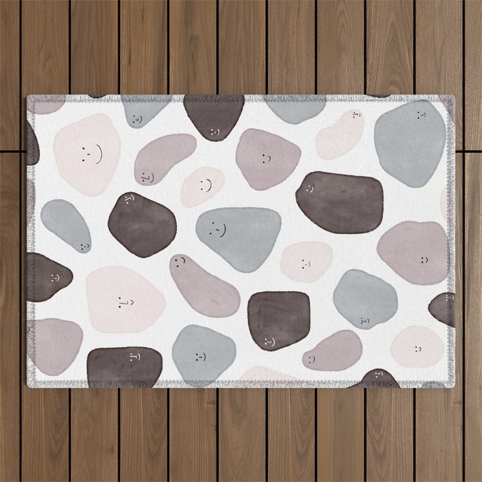 Funny Shapes Outdoor Rug Gallery Image 1
