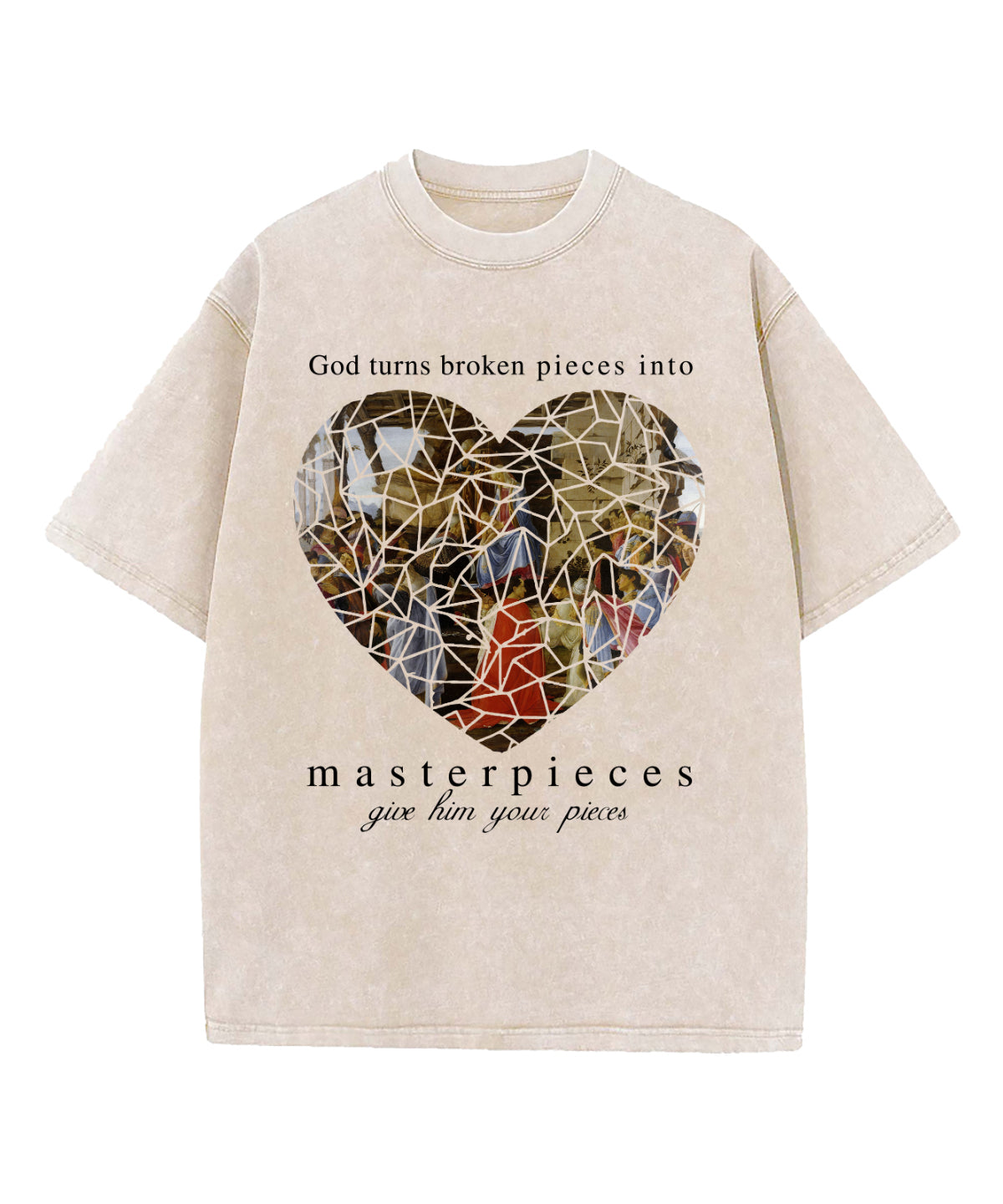 Adoration of the Magi God Turns Washed Christian T-shirt Hoodie, Sweatshirt | CiraTrend.com (Image 4)