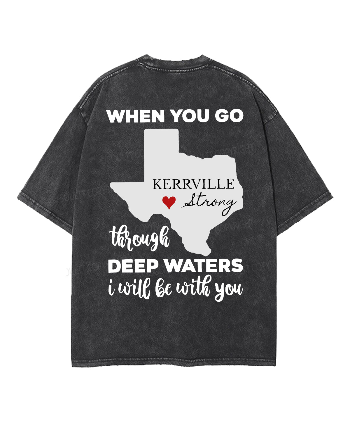 Deep Waters Double Sided Washed Christian T-Shirts, Hoodie, Sweatshirt