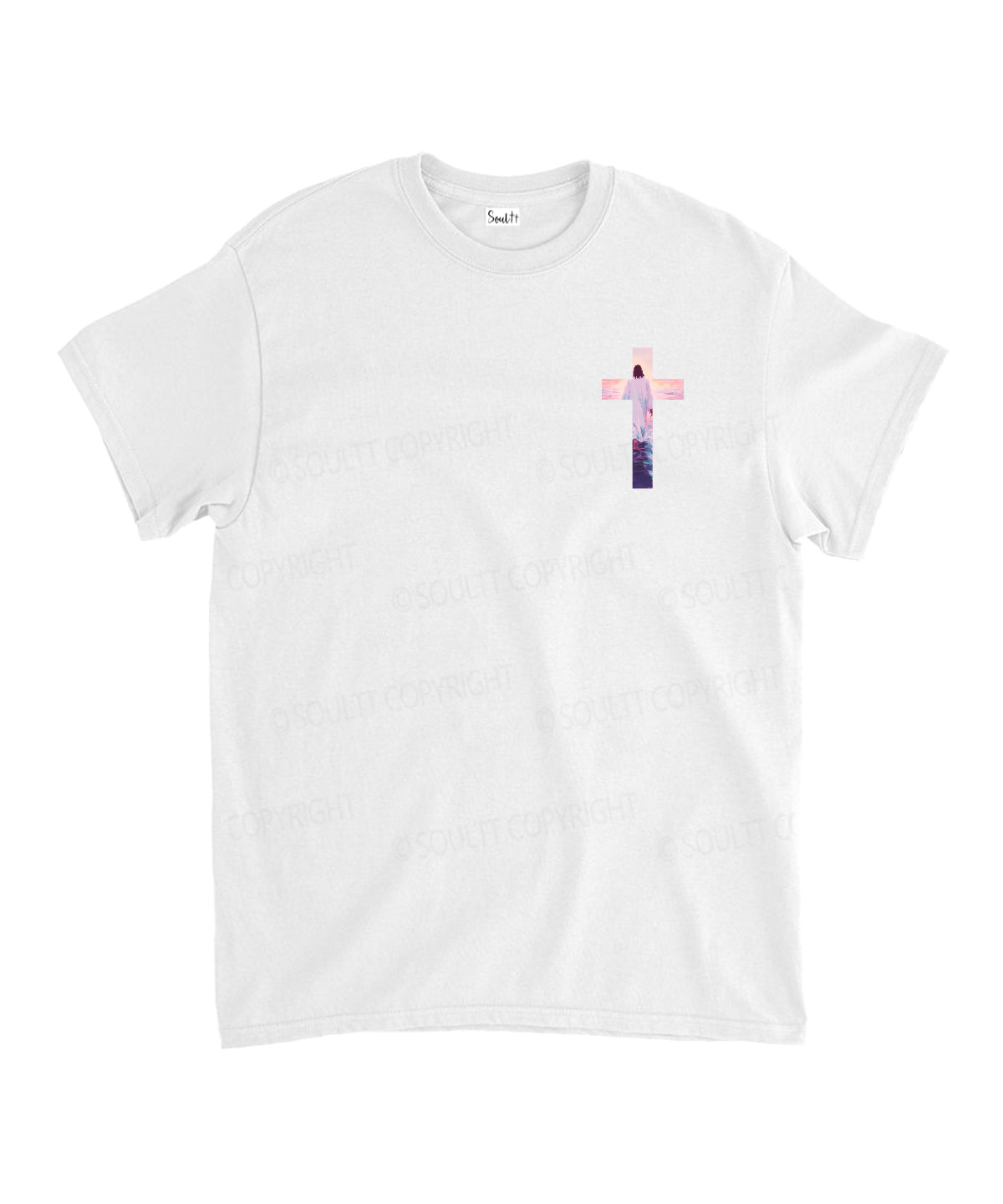I Will Be With You Double Sided Unisex Cotton Christian T-Shirt Style009 Hoodie, Sweatshirt | CiraTrend.com (Image 2)