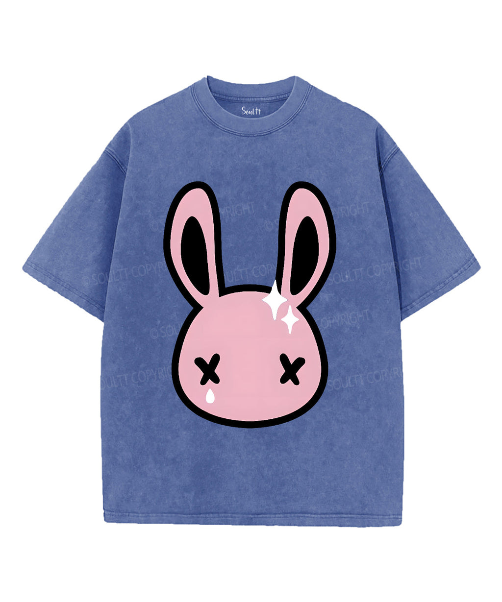 Easter Bunny Unisex Washed Christian T-shirt Hoodie, Sweatshirt | CiraTrend.com (Image 3)