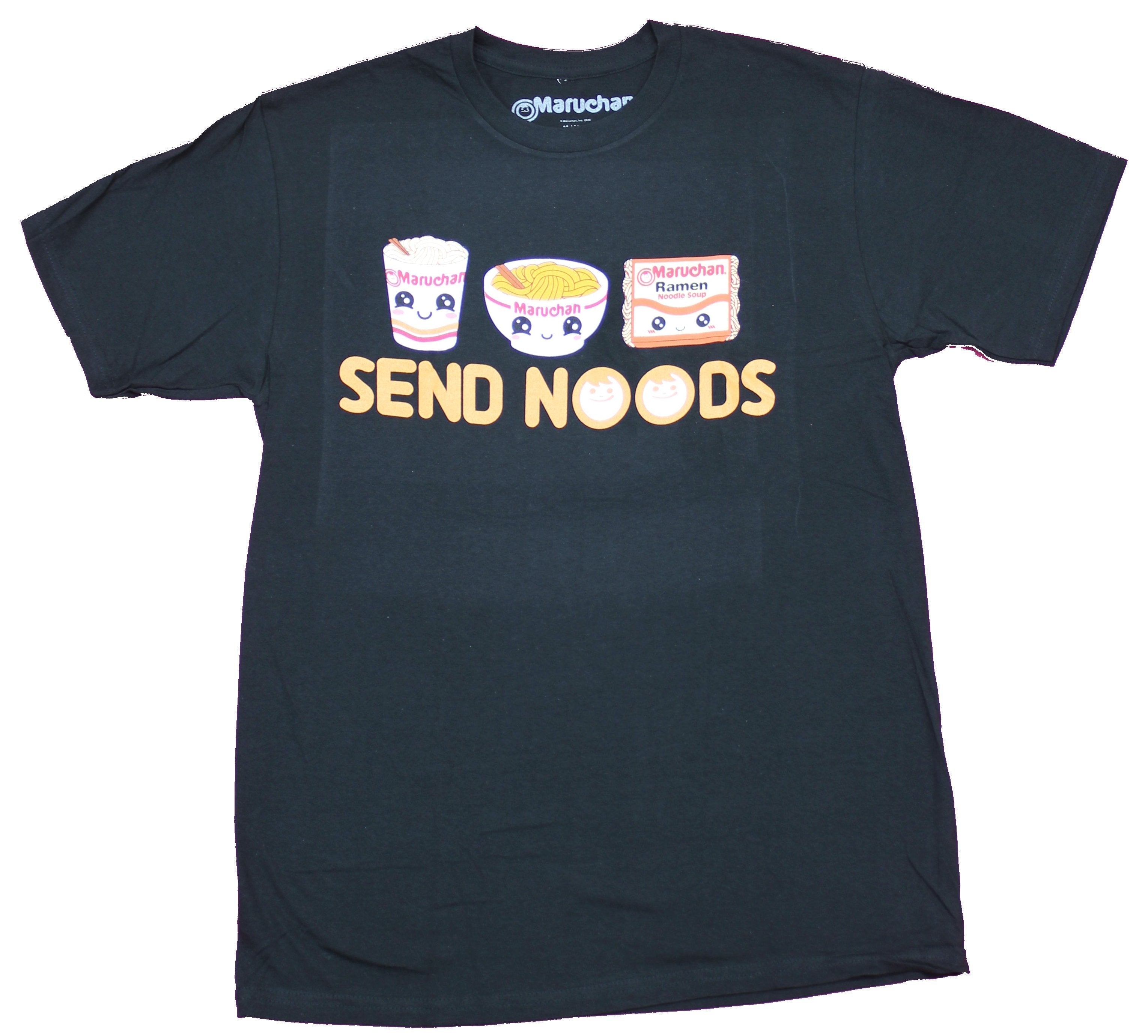 Maruchan Mens T-Shirt - Send Noods Chibi Style Noodles Image Hoodie, Sweatshirt | CiraTrend.com