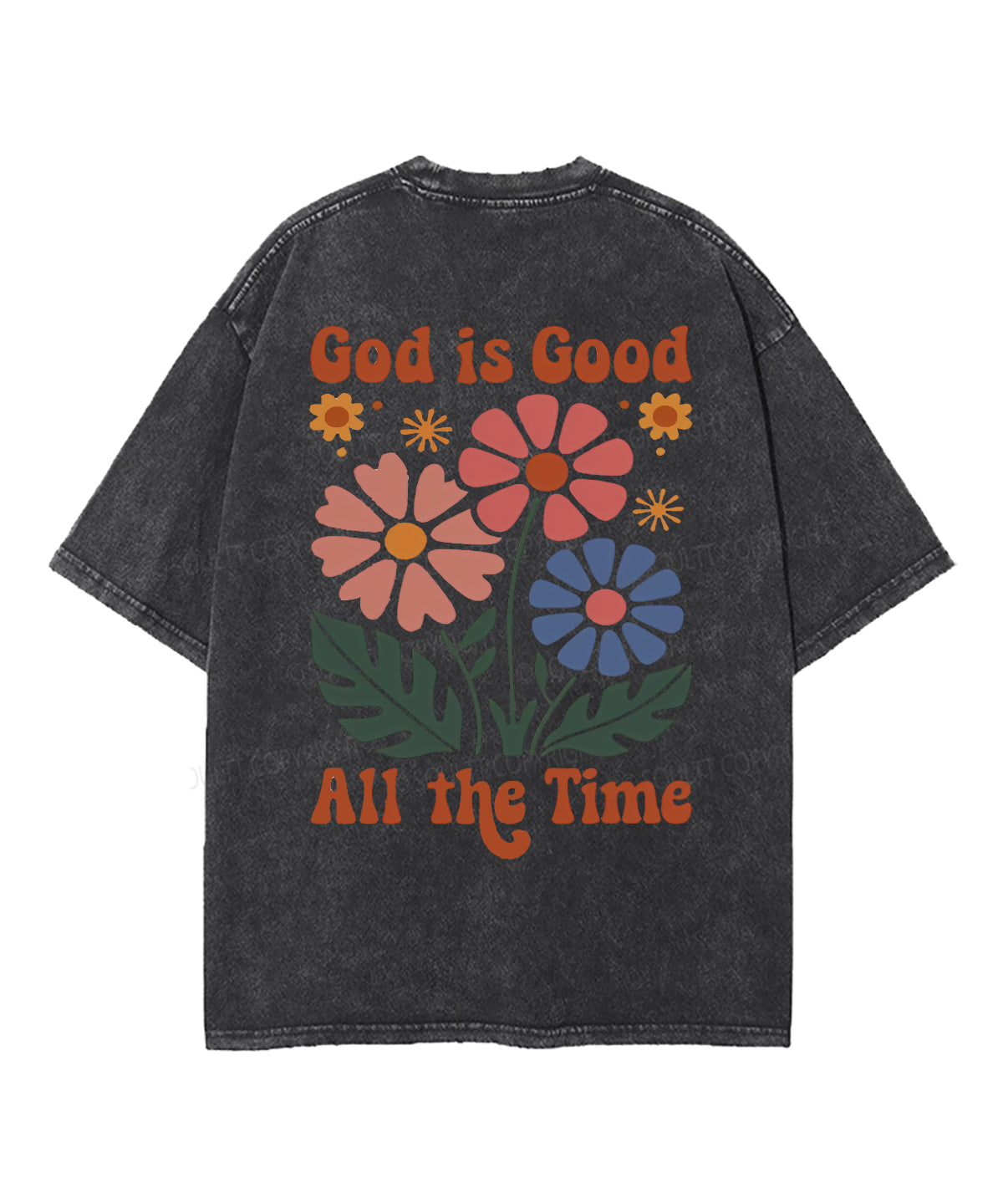 God Is Good Double Sided Unisex Washed Christian T-shirt Style003 Hoodie, Sweatshirt | CiraTrend.com (Image 2)