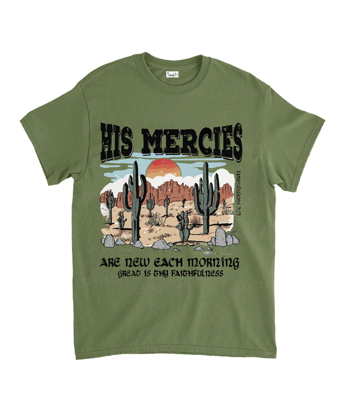 His Mercies Cotton Christian T-Shirts, Hoodie, Sweatshirt
